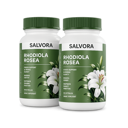 Salvora Rhodiola Rosea — 2 Bottles