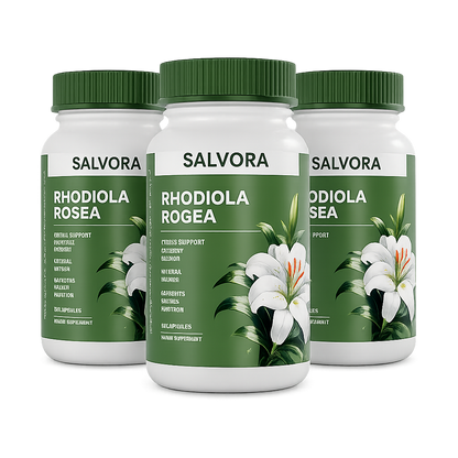Salvora Rhodiola Rosea — 3 Bottles