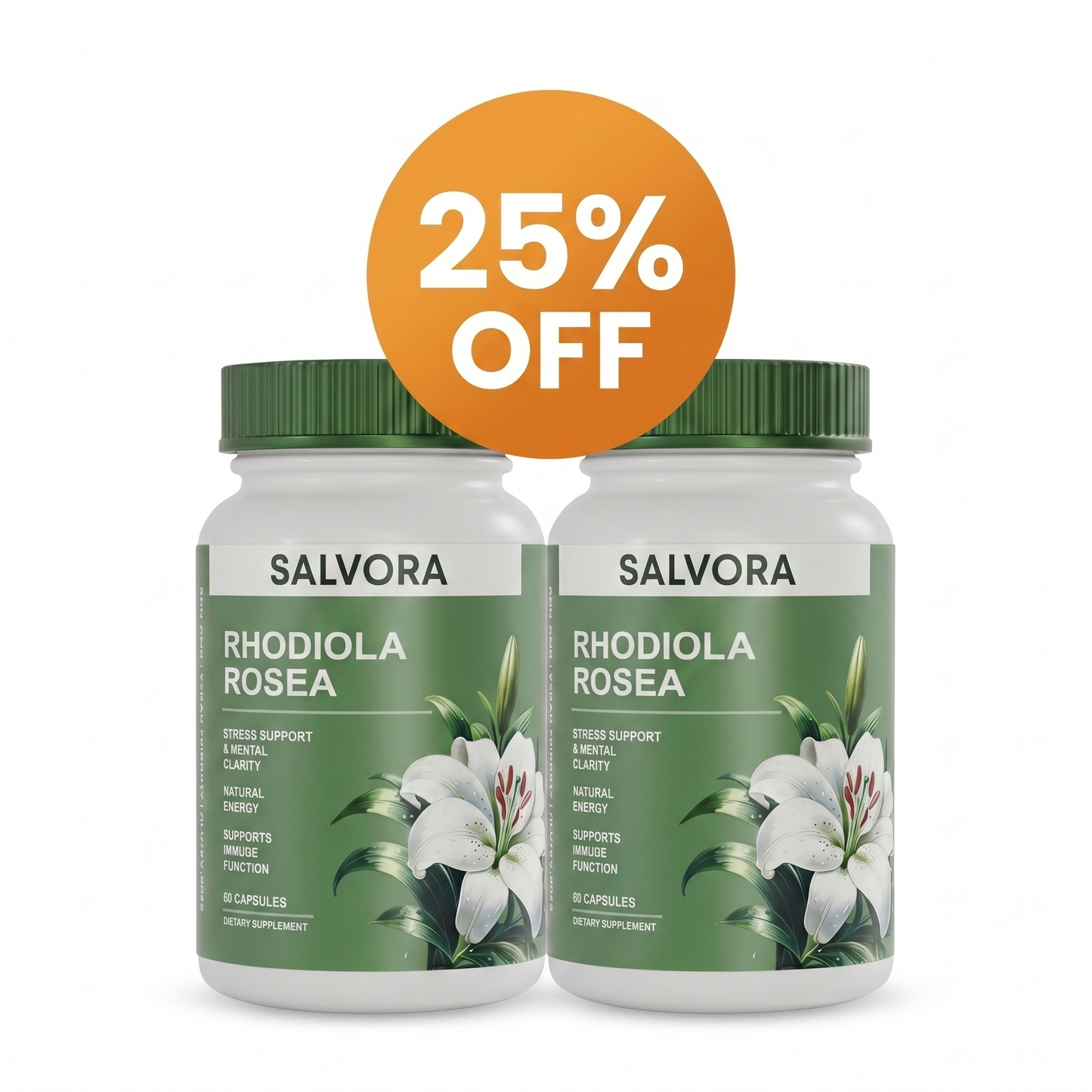 Salvora™ Rhodiola Rosea Capsules